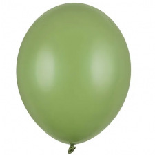5 Ballons de baudruche Latex Vert Olive 