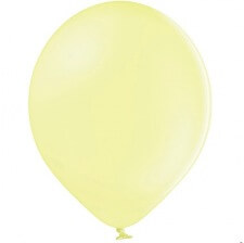 Ballons de baudruche Biodégradable Jaune Pastel (x5)