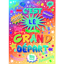 Carte Maxi Géante - Le Grand Départ 
