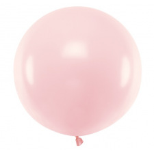 Grand Ballon en latex Rose Pastel 