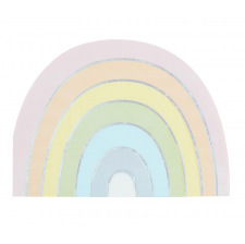 Serviettes en papier Rainbow Iridescent (x10)