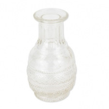 Vase gravure ancienne verre rond  260ML
