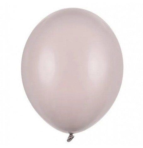 5 Ballons de baudruche Pastel Gris Chaud| Hollyparty