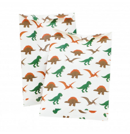 8 sachets cadeaux - Dinosaure| Hollyparty