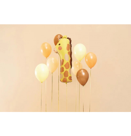 Ballon Mylar Anniversaire Chiffre 1 - Girafe