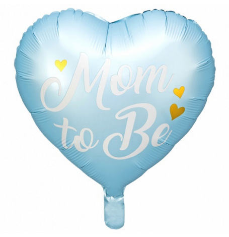 Ballon Mylar Mom to Be Bleu | Hollyparty