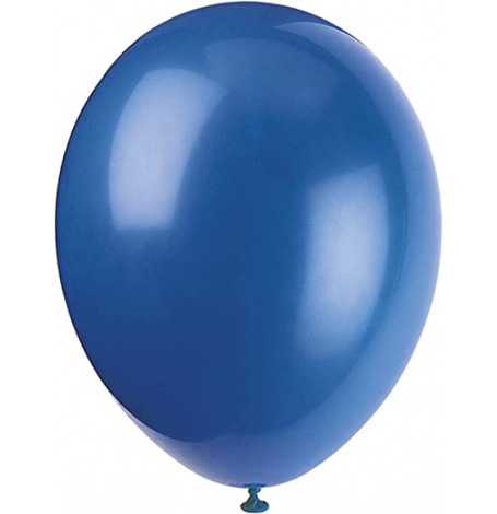 Ballons Baudruche Biodégradable Bleu Nuit (x5)| Hollyparty
