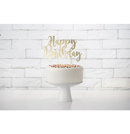 Cake Topper Happy Birthday Or 