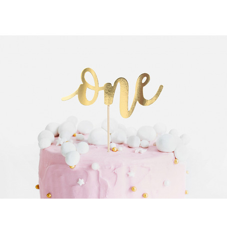 Cake Topper ONE Or 