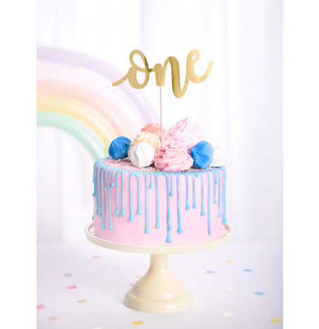 Cake Topper ONE Or 