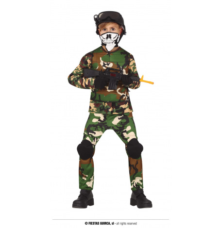 Dguisement Militaire Camouflage Enfant | Hollyparty