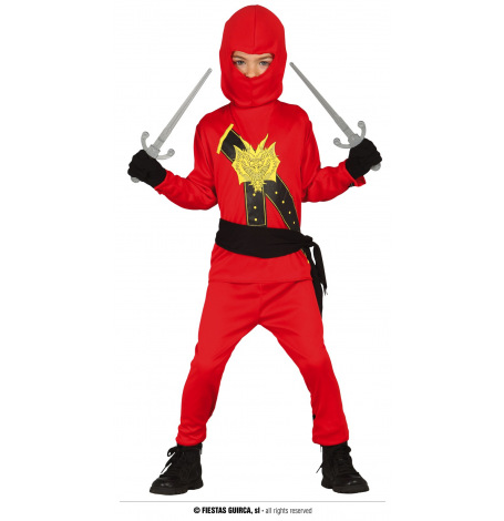 Dguisement Ninja Guerrier Rouge| Hollyparty