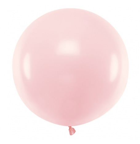 Grand Ballon en latex Rose Pastel | Hollyparty