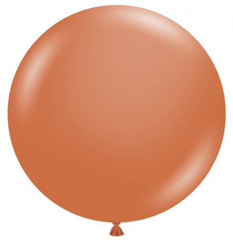 Grand Ballon en latex Terracotta | Hollyparty