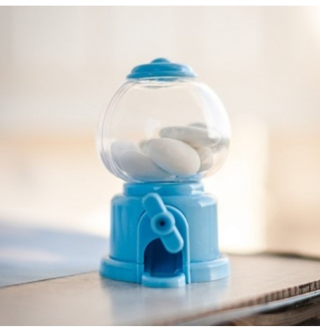 Mini Distributeur à bonbon Bleu Ciel (10 cm)