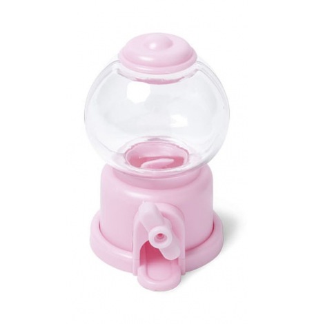 Mini Distributeur à bonbon Rose (10 cm)| Hollyparty