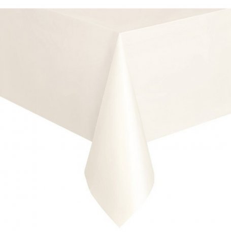 Nappe de table Rectangulaire - Blanc | Hollyparty