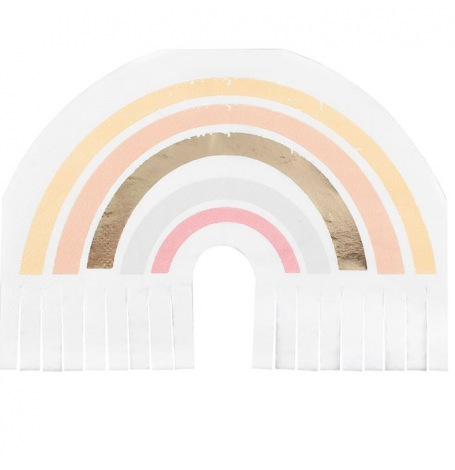 Serviettes en papier Boho Rainbow (x16)| Hollyparty