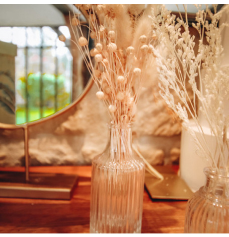 Vase Lina en verre - Style Brocante 