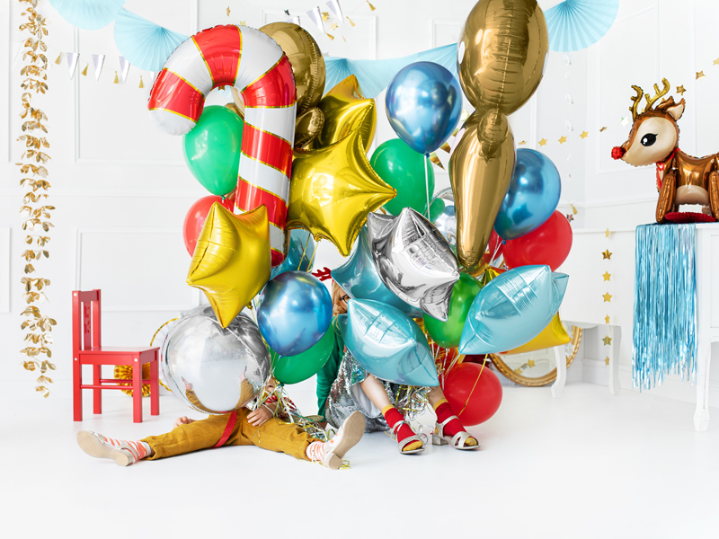 Ballon Aluminium Bonne Année - Couleur au choix - Jour de Fête - Bonne  Année - Tables de Noël et Réveillon