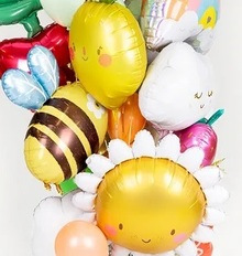 Décoration Anniversaire Enfant Fille, 54 pièces Kit anniversaire Ballon de  baudruche, Décoration ballons bonbons glacée Fête