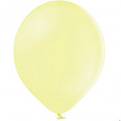100 ballons latex biodégradables Jaune Pastel 