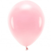 100 Ballons Latex Biodégradables Rose Poudré