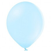 5 Ballons de baudruche Biodégradable Bleu Pastel 