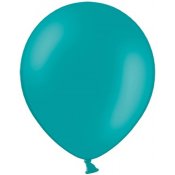 5 Ballons de baudruche Biodégradable Bleu Turquoise