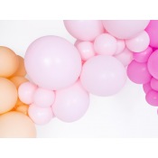 5 Ballons de baudruche Biodégradable Rose Pastel 