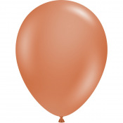 5 Ballons de baudruche biodégradable Terracotta 