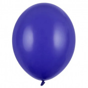 5 Ballons de baudruche Latex Bleu ROI