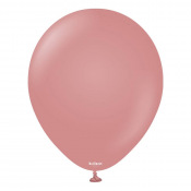 5 Ballons latex biodégradable Bois de rose 