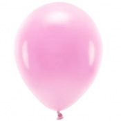 5 Ballons latex biodégradables Rose Clair