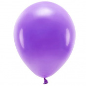 5 Ballons latex biodégradables Violet