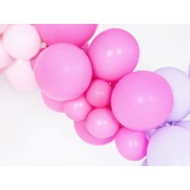 Ballons baudruche Biodégradable Fuschia Pastel (x5)