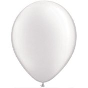 Ballons de baudruche Biodégradable Blanc (x5)