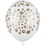 Ballons de baudruche biodégradable Safari (x5)