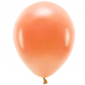 Ballons latex biodégradables Orange Pastel