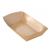 Barquettes alimentaires Kraft (x8)