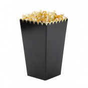 Boîtes à popcorn Noir & Or (x8)