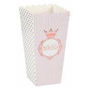 Boîtes à Popcorn Princesse Rose Gold (x8)