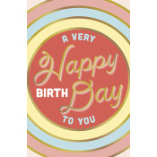 Carte A Very Happy Birthday to you - Vinyle