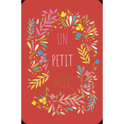 Carte Un Petit Mot - Fleur 