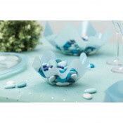 Contenant à bonbon en Plastique Bleu Pastel