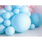 Grand Ballon en latex Bleu Pastel 