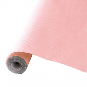 Rouleau nappe en papier gaufr Rose Pastel - 5 m