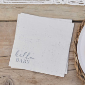 Serviettes en papier Hello Baby (x16)