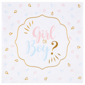 Serviettes papier Boy or Girl (x20)