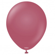 Ballons de baudruche biodégradable Prune (x5)